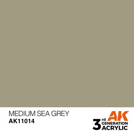 Paint - Medium Sea Grey 17ml