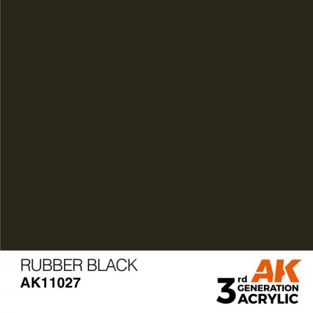 Paint - Rubber Black 17ml