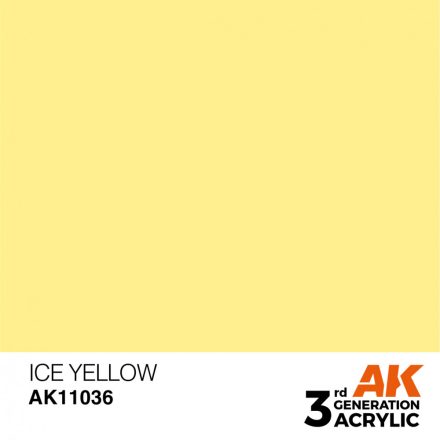 Paint - Ice Yellow 17ml
