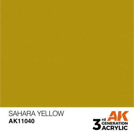 Paint - Sahara Yellow 17ml