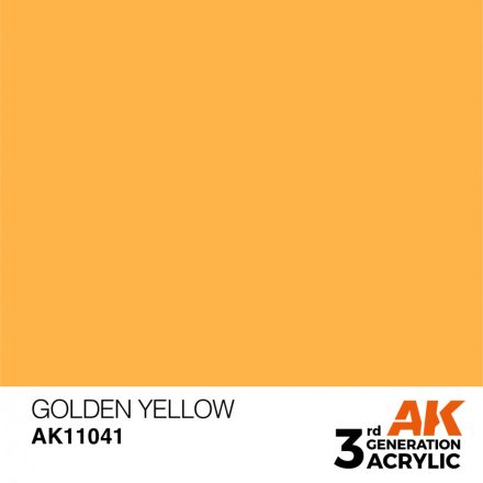 Paint - Golden Yellow 17ml