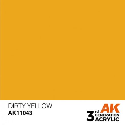 Paint - Dirty Yellow 17ml
