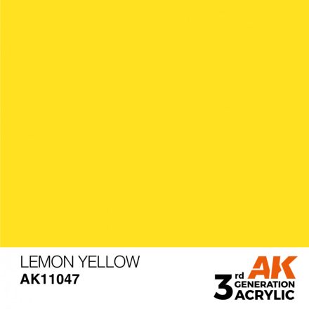 Paint - Lemon Yellow 17ml