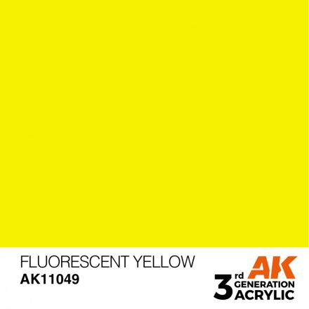 Paint - Fluorescent Yellow 17ml