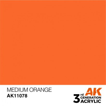Paint - Medium Orange 17ml