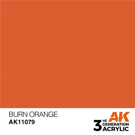Paint - Burn Orange 17ml