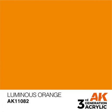 Paint - Luminous Orange 17ml