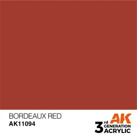 Paint - Bordeaux Red 17ml