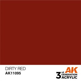 Paint - Dirty Red 17ml