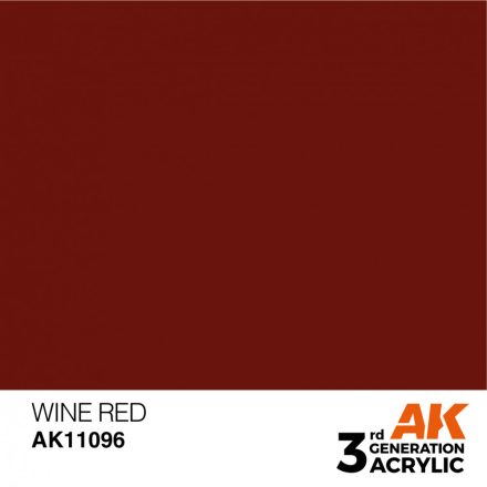 Paint - Wine Red 17ml