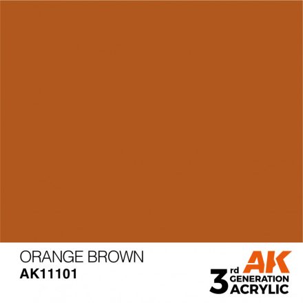 Paint - Orange Brown 17ml