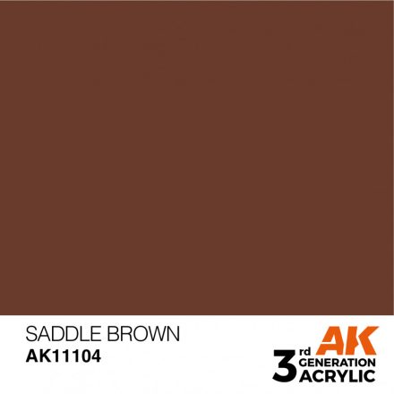 Paint - Saddle Brown 17ml