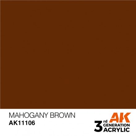 Paint - Mahogany Brown 17ml