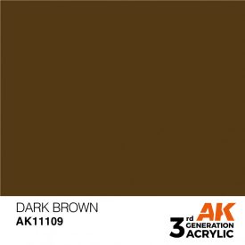 Paint - Dark Brown 17ml