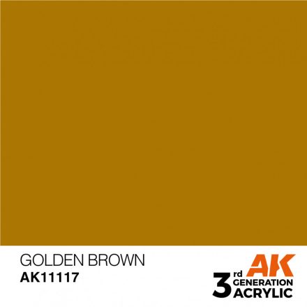 Paint - Golden Brown 17ml