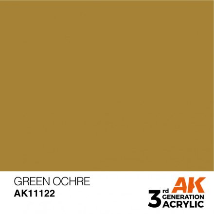 Paint - Green Ocher 17ml