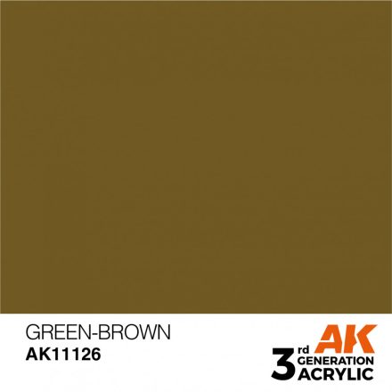 Paint - Green-Brown 17ml