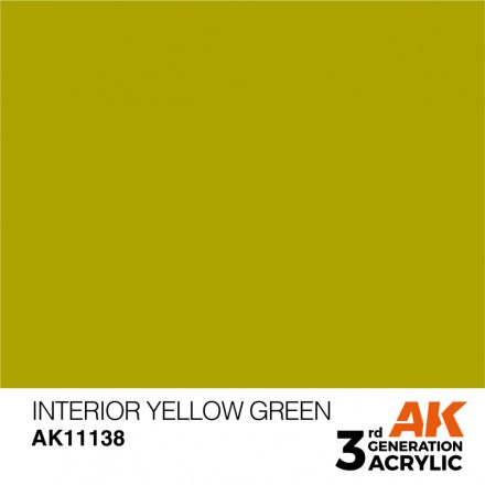 Paint - Interior Yellow Green 17ml