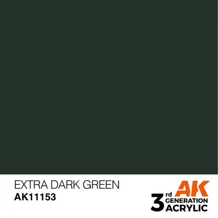 Paint - Extra Dark Green 17ml
