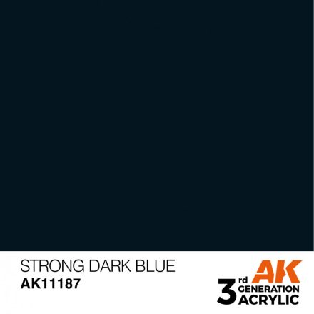 Paint - Strong Dark Blue 17ml