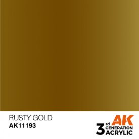 Paint - Rusty Gold 17ml