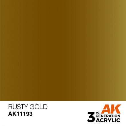 Paint - Rusty Gold 17ml