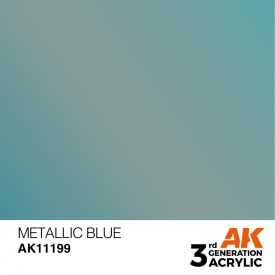 Paint - Metallic Blue 17ml