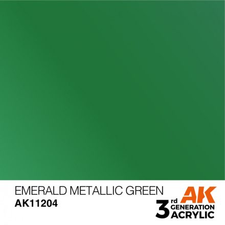Paint - Emerald Metallic Green 17ml