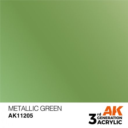 Paint - Metallic Green 17ml