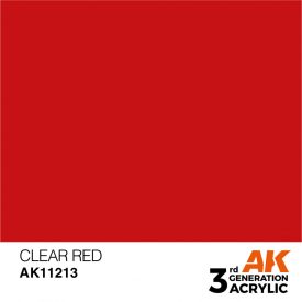 Paint - Clear Red 17ml
