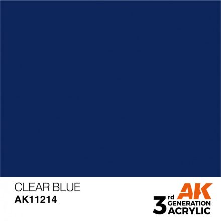Paint - Clear Blue 17ml