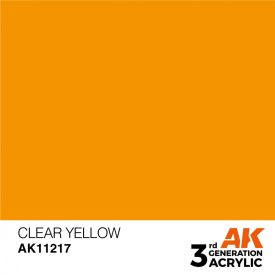 Paint - Clear Yellow 17ml