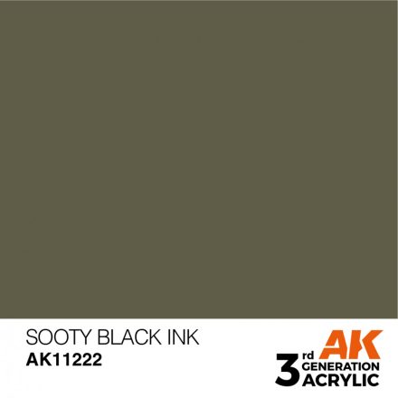 Paint - Sooty Black INK 17ml