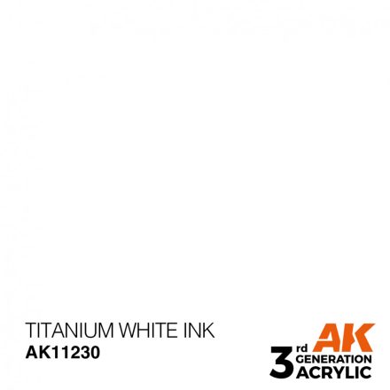 Paint - Titanium White INK 17ml