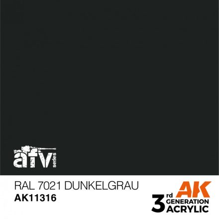 AFV Series - RAL 7021 Dunkelgrau