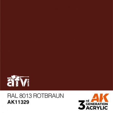 AFV Series - RAL 8013 Rotbraun