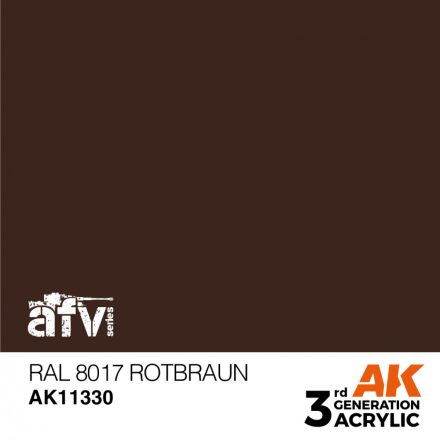 AFV Series - RAL 8017 Rotbraun
