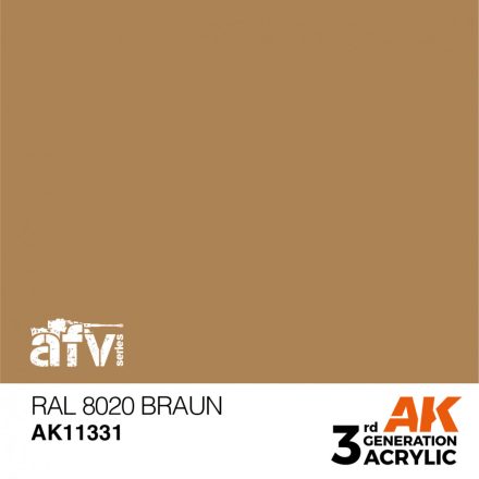 AFV Series - RAL 8020 Braun