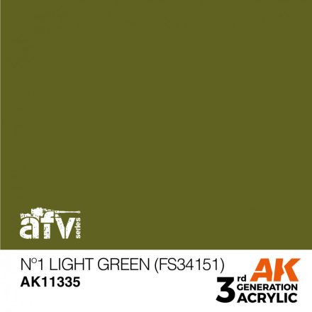 AFV Series - Nş1 Light Green (FS34151)
