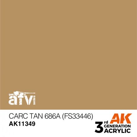 AFV Series - CARC Tan 686A (FS33446)