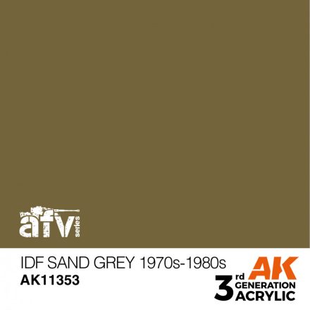 AFV Series - IDF Sand Grey 1970s-1980s