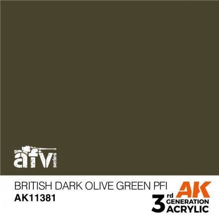 AFV Series - British Dark Olive Green PFI