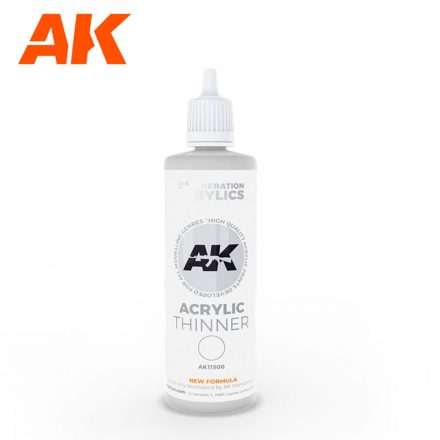 Auxiliary - ACRYLIC THINNER 100 ML   3Ş Generación