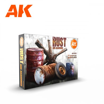 Paints set - RUST SET