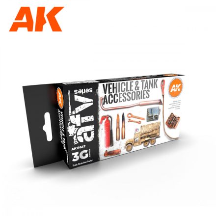 AFV Paint set - TANK ACCESORIES 3G