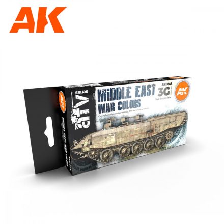 AFV Paint set - MIDDLE EAST WAR COLORS 3G