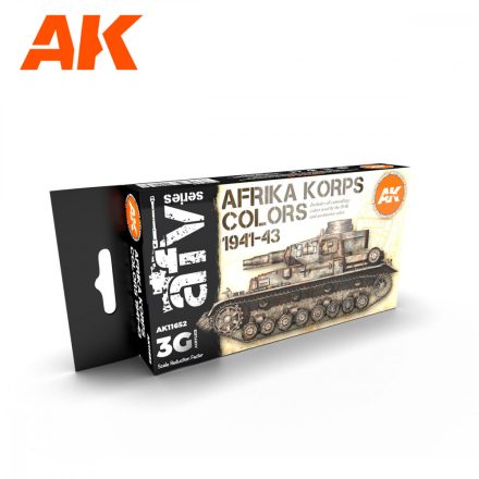 AFV Paint set - AFRIKA KORPS 3G