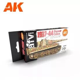 AFV Paint set - GERMAN WAR COLORS 37-44 3G
