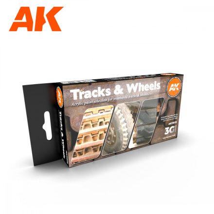 AFV Paint set - TRACKS AND WHEELS