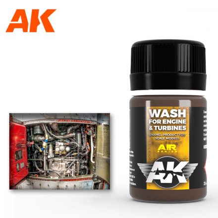 AIR Weathering products - WASH FOR AIRCRAFT ENGINE